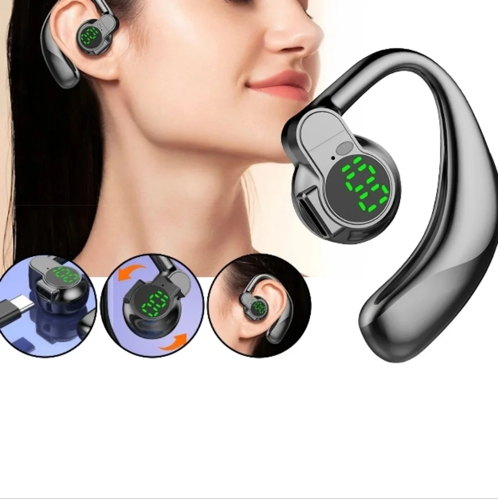 Single Ear Bluetooth 5.0 Wireless Headset